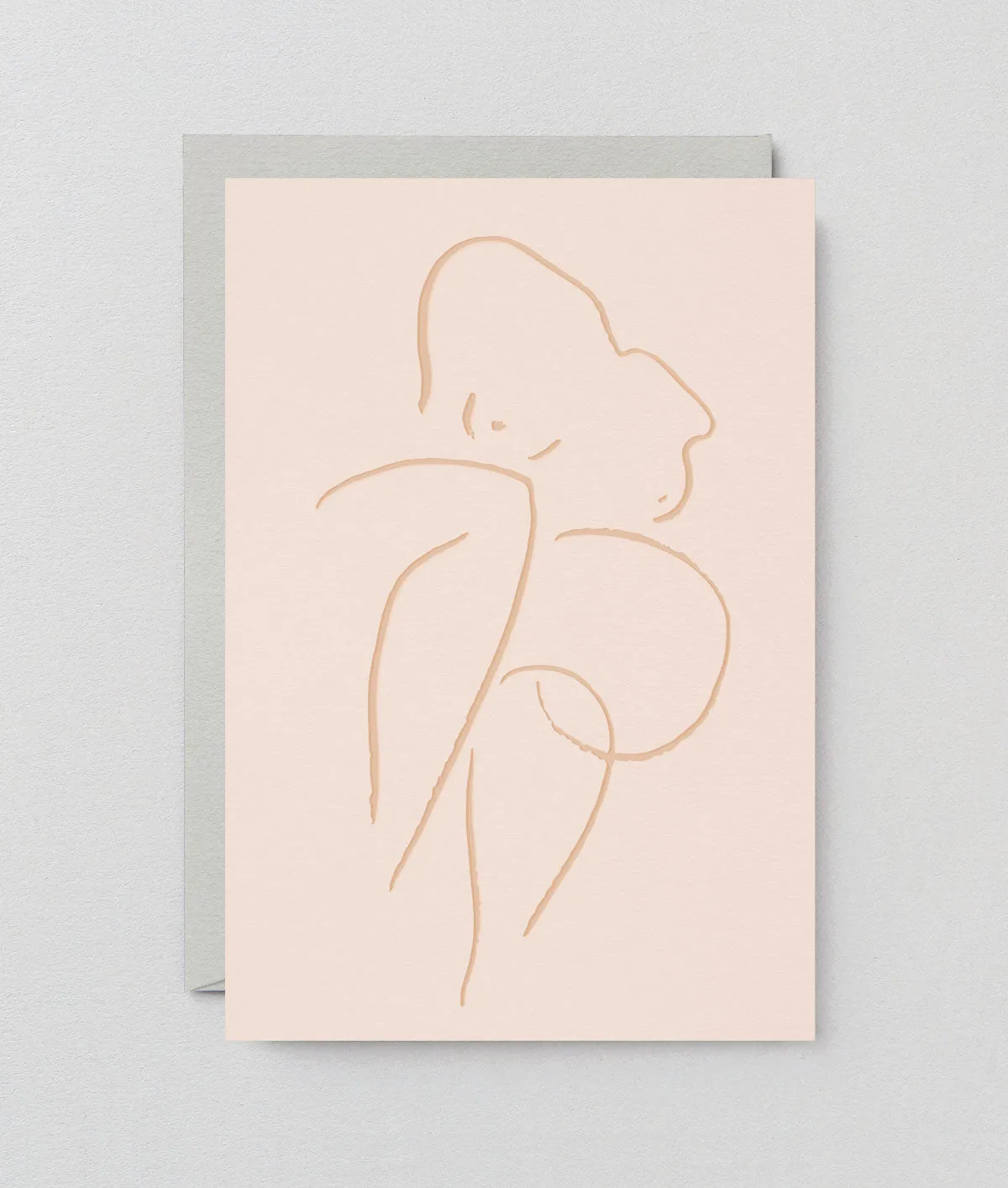  Seated Nude  Card