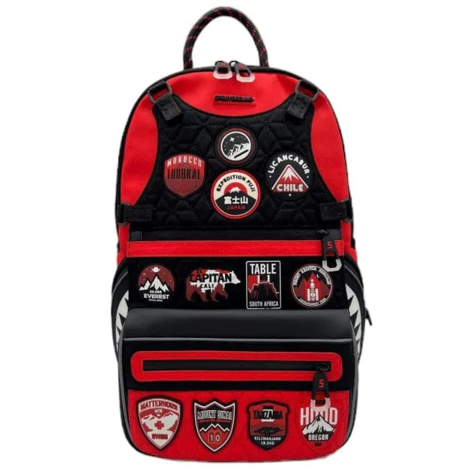 Sprayground Expedition Red Backpack