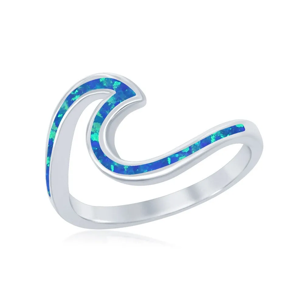 Wave Ring - Blue