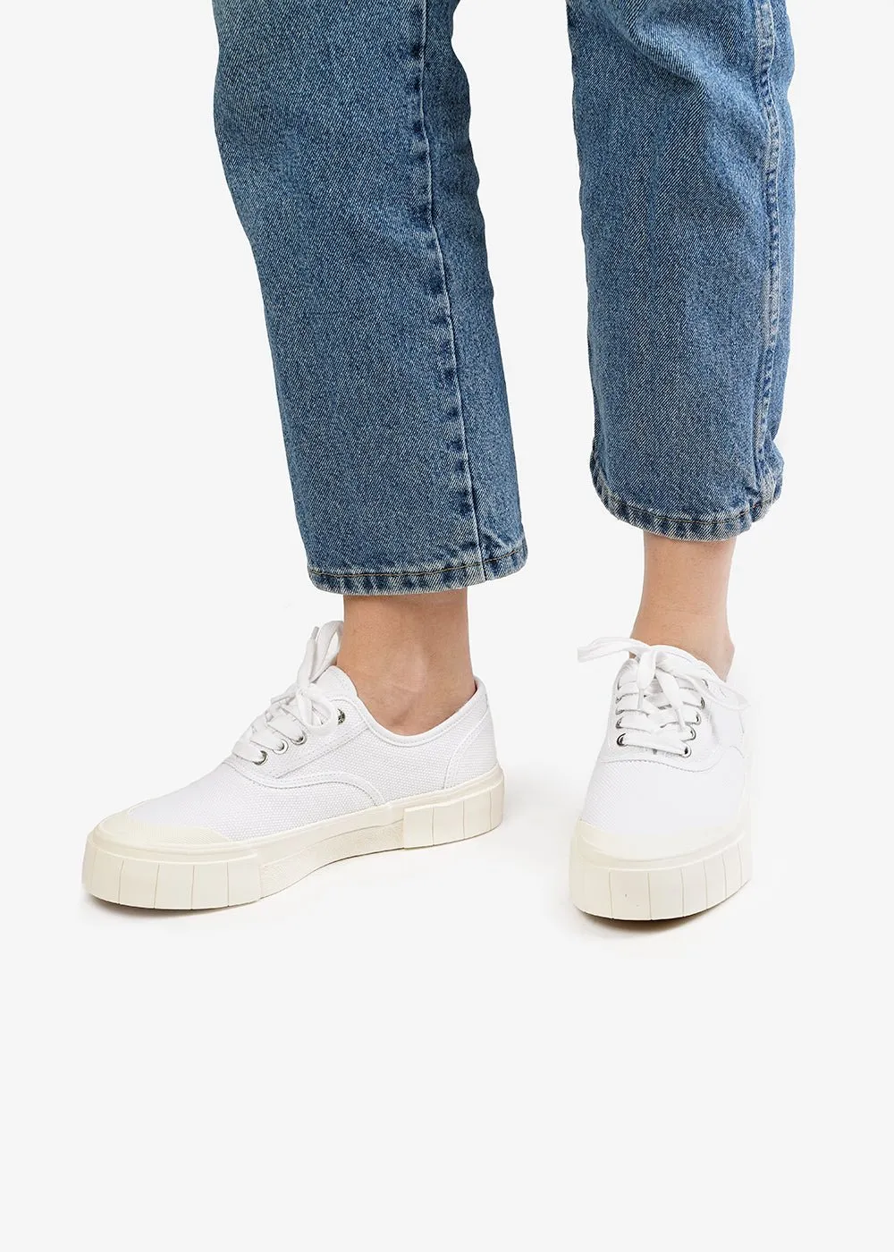 White Ace Sneakers