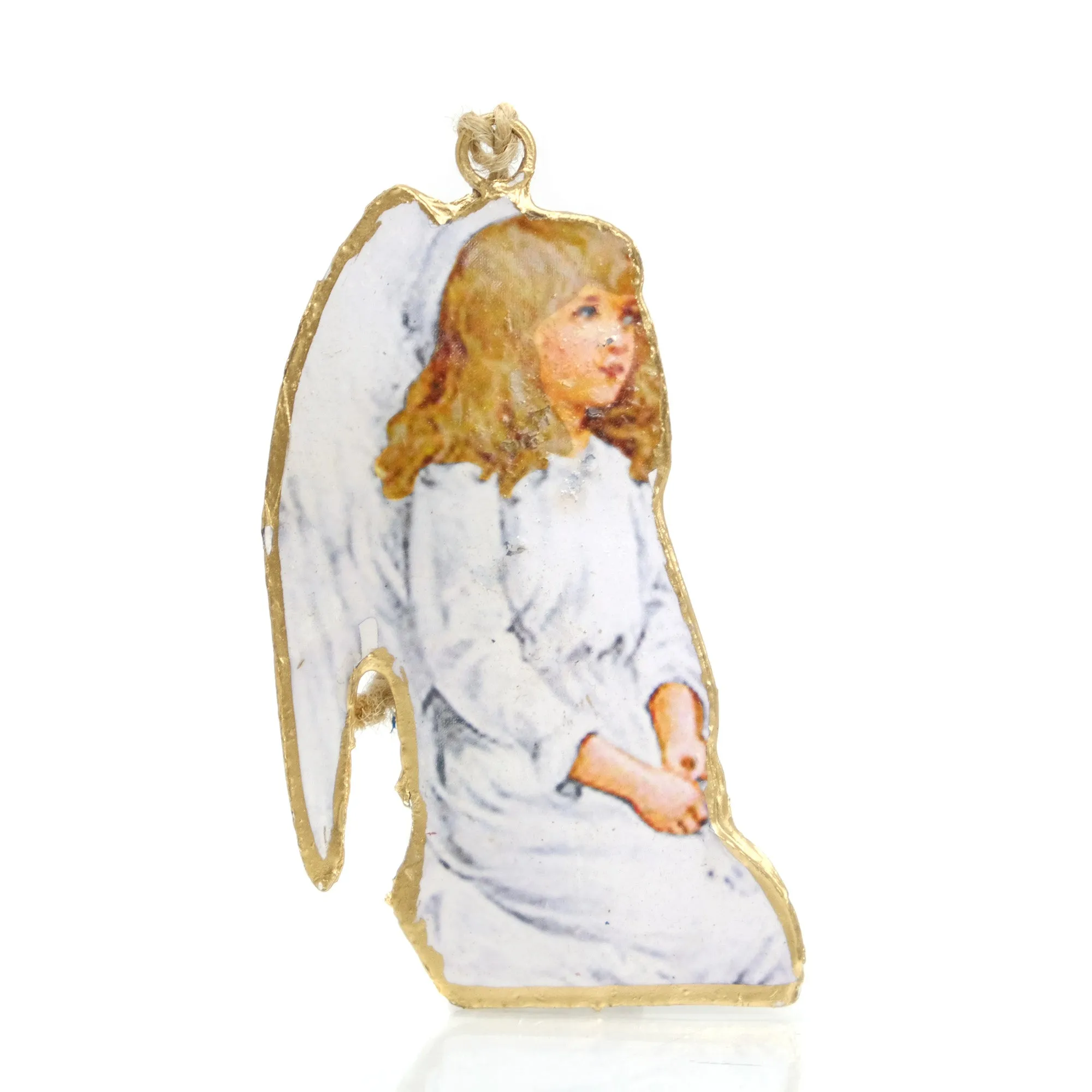 White Angel Ornament