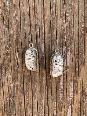 White Buffalo earrings