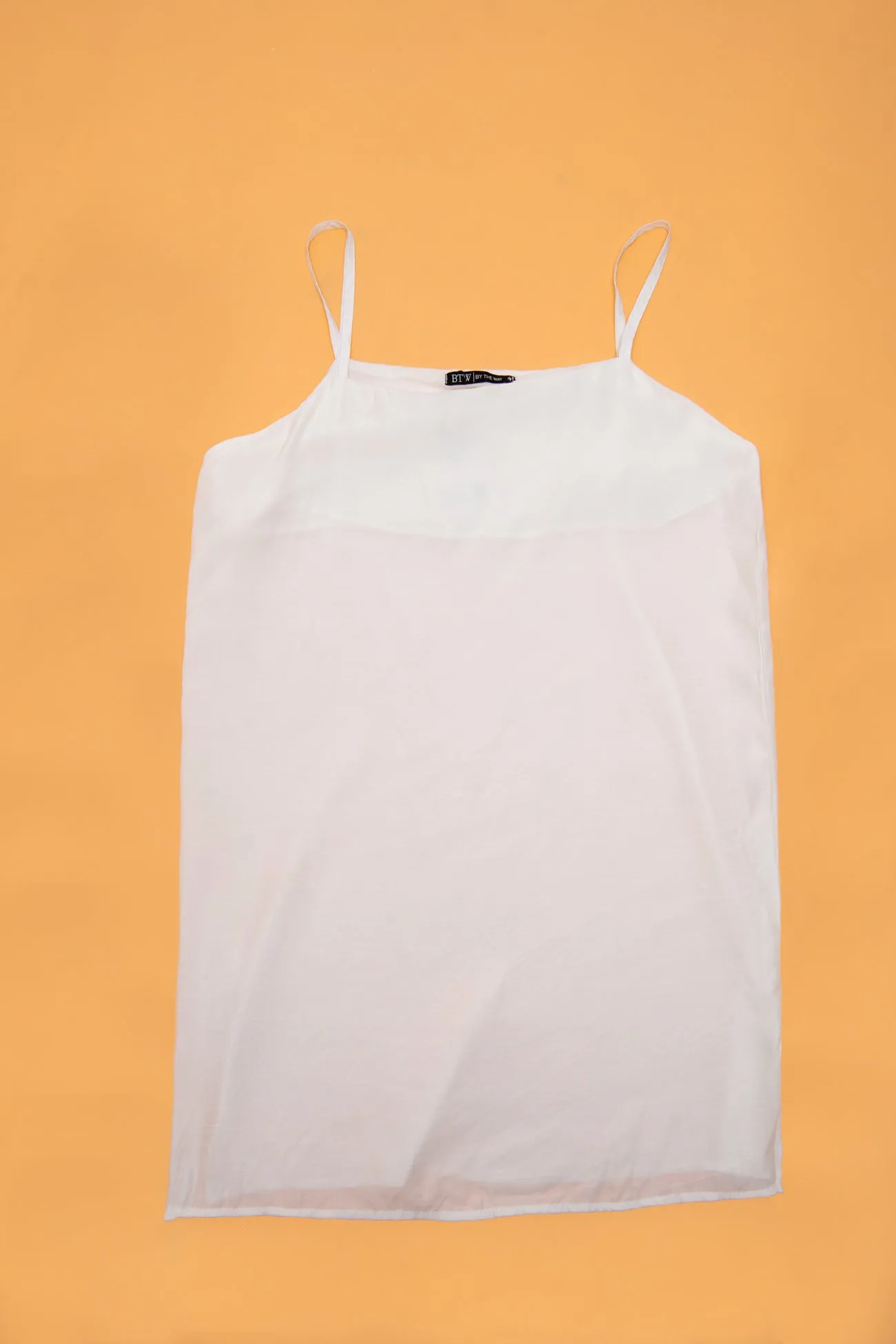 WHITE CAMISOLE TOP