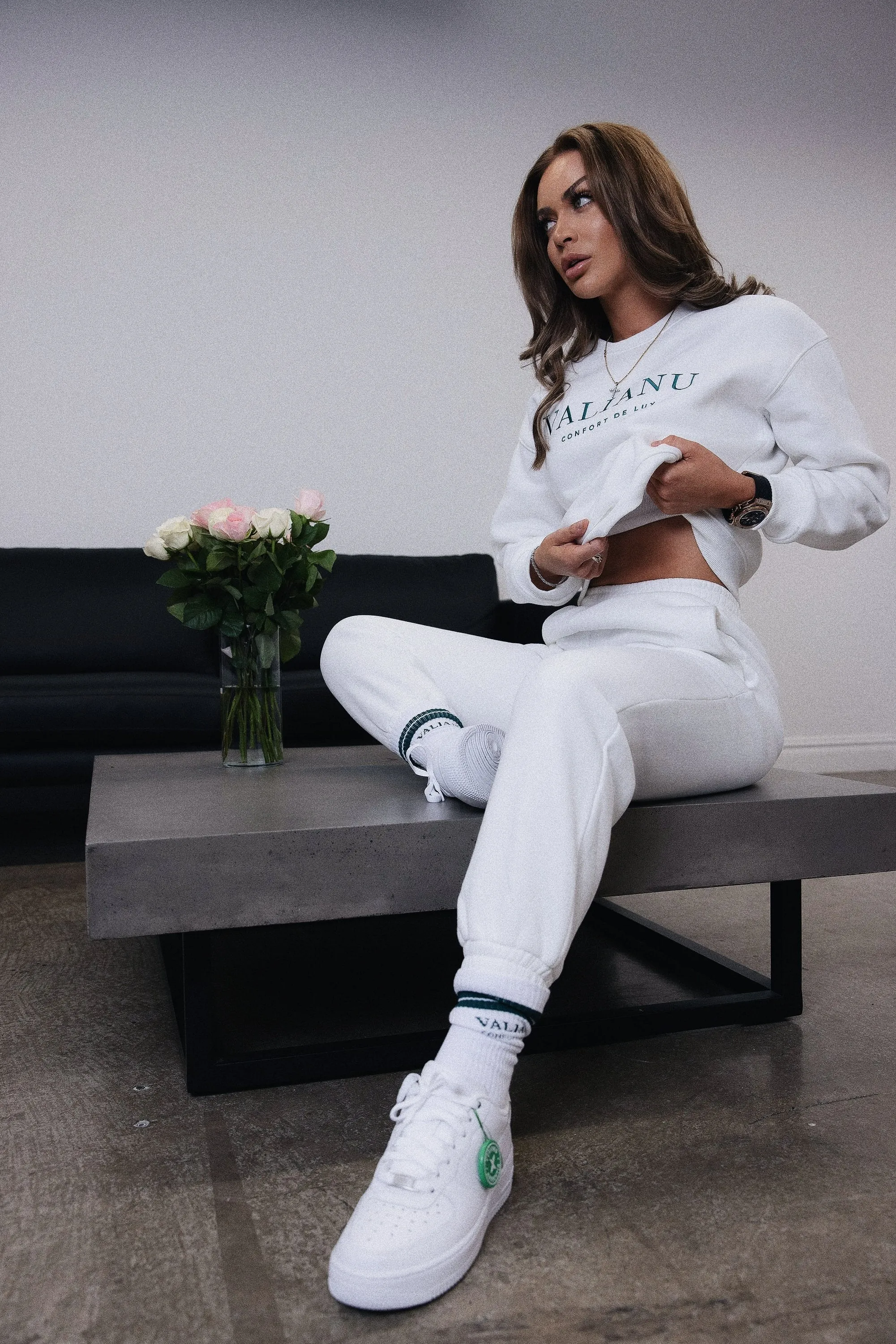 White Classic Crewneck