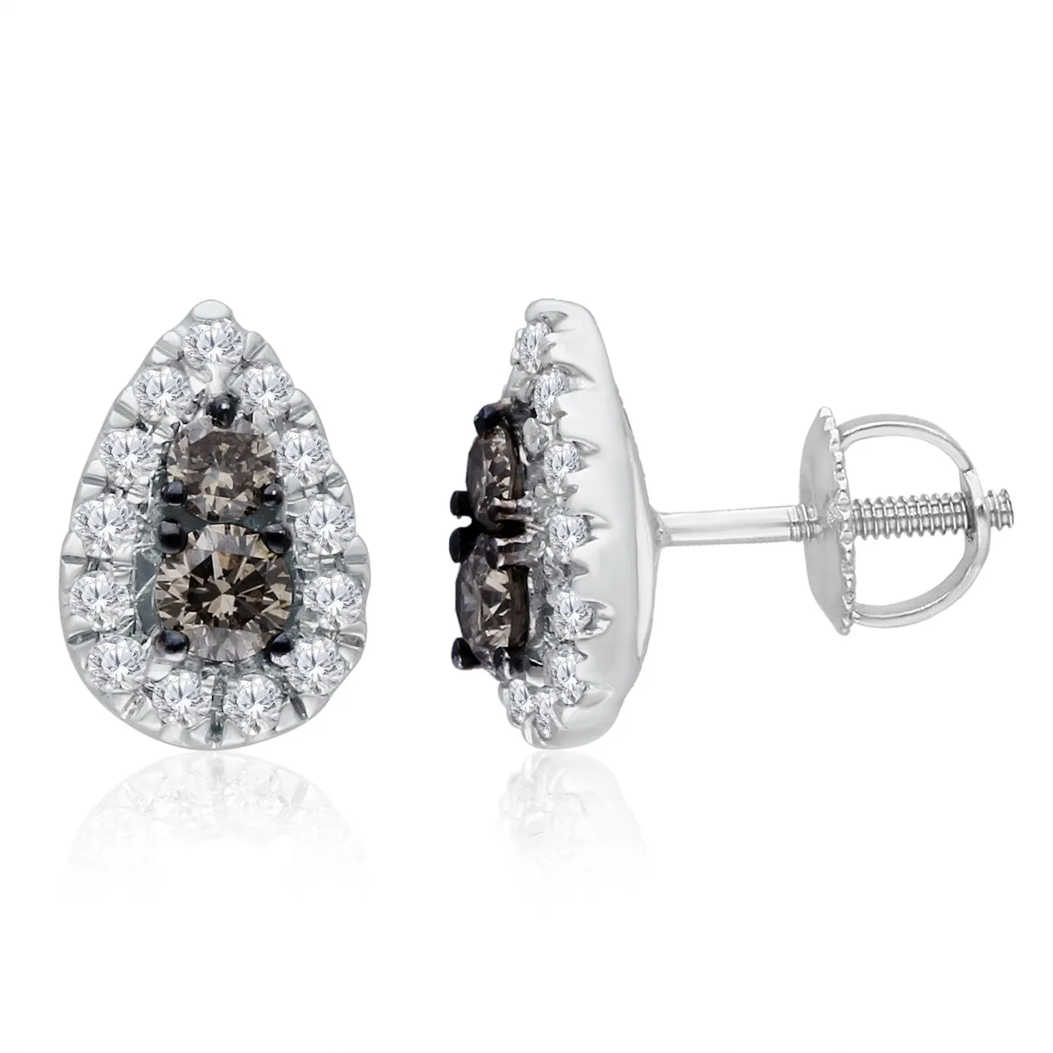 White Gold Coco & White Diamond Eternal Earring