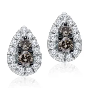 White Gold Coco & White Diamond Eternal Earring