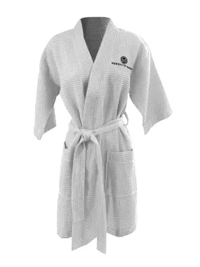 White Waffle Robe