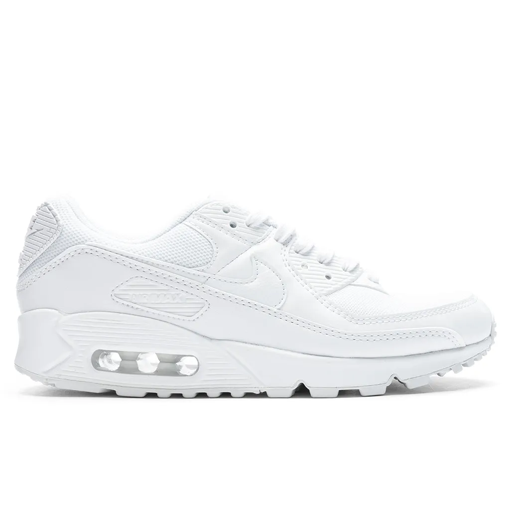 Women's Air Max 90 - White/White/White