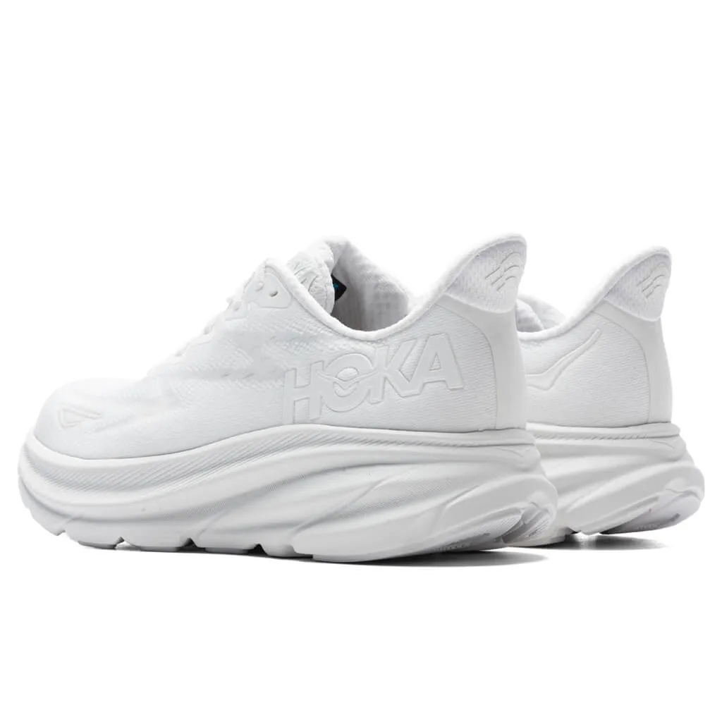 Women's Clifton 9 - White/White