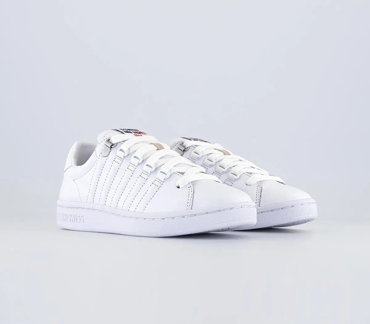 Womens K-Swiss Lozan II White White White Trainers