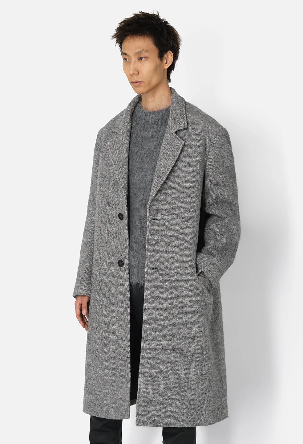 Wool Overcoat / Grey